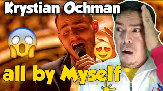 All by Myself - Krystian Ochman - Final Episode 1 [ The Voice Poland 11] Reaction | RBOfficial React