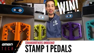 Crankbrothers Stamp 1 Flat Pedals | GMBN Tech Unboxing