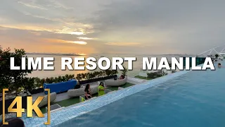 Manila’s Newest Staycation Resort By The Bay! Lime Resort Manila Walking & Room Tours | Pasay City