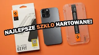 NAJLEPSZE SZKŁO HARTOWANE! SPIGEN EZ FIT IPHONE 15 PRO MAX! JAK NAKLEIĆ?