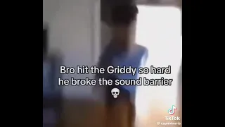 Bro hit griddy so hard he broke sound barrier 💀 #funny #shorts