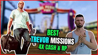 GTA 5 Best Trevor Contact Missions - How to Play Trevor Missions 4X Cash & RP  *Update 2023*