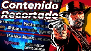 El Iceberg Definitivo del Contenido Recortado de Red Dead Redemption 2