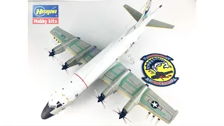 FULL BUILD HASEGAWA 1/72 LOCKHEED P-3C ORION