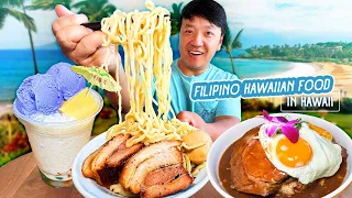 18-Hour "Filipino Hawaiian" FOOD TOUR & Best Tsukemen (Dipping Ramen) in O‘ahu Hawaii