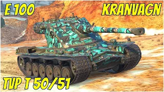 Kranvagn, TVP T 50/51 & E 100 ● WoT Blitz