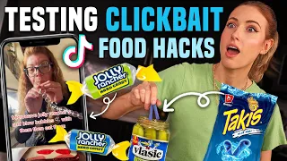 I tried the MOST OVERHYPED FOOD HACKS... was anything good?!