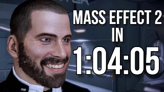 Mass Effect 2 Speedrun in 1:04:05 (NG+ Any% w/ DLC)