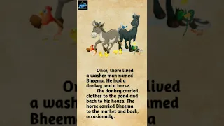 #shorts Horse And Donkey || Best pixel English || English Story