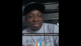 Asake Live Performance In Dubai Coca Cola Arena #trending #viral
