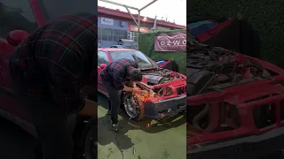 BMW E36 KILIÇ Sacı Pas temizliği !