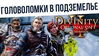 #72 ГОЛОВОЛОМКИ В ПОДЗЕМЕЛЬЕ! Ко-оп на макс сложности | Divinity: Original Sin 2 Definitive Edition