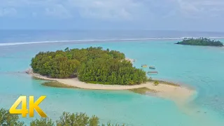 4K Rarotonga - Cook Islands - Drone and Underwater footage - South Pacific Tropical Islands