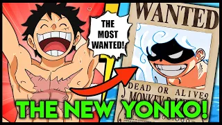 THE NEW YONKO AND UPDATED BOUNTIES ARE HERE!! Yonko Luffy BROKE ONE PIECE! Chapter 1052