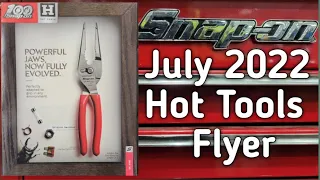 Snap On Tools July 2022 Hot Tools Flyer. Epiq Roll Cabs And More. By Shaners Mechanic Life.