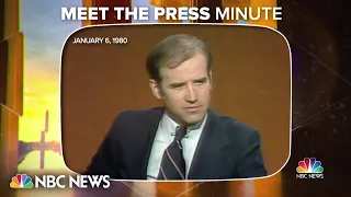 Meet the Press Minute: Biden discusses the Iran Hostage Crisis in 1980