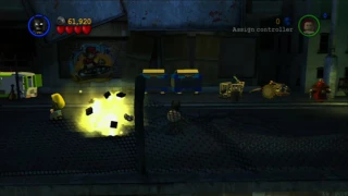LEGO Batman (PS3) - Heroes 100% Free Play Part 14 - In the Dark Night - All Collectibles