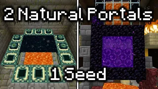 12 Eye Portal + Complete Ruined Portal in the Same Seed