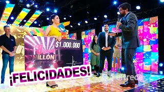 ¡Una ídola! Eluney, entre lágrimas, se consagró ganadora del millón en "Los 8 escalones"