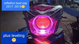 cara pasang lampu proji di beat esp 2017-2019 WhatsApp 085317031724