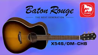Акустическая гитара BATON ROUGE X54S/OM