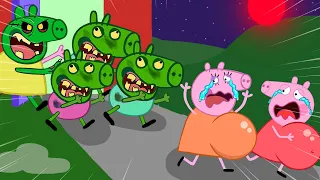 Peppa Pig Zombie is coming At House ??? | Peppa Pig Funny Animation