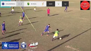 XV DE NOVEMBRO 3 x 2 CRUZEIRINHO (campeonato municipal de pentecoste 2022).