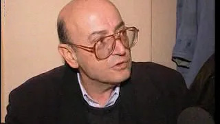 Γυρίσματα «Ullyse's Gaze», 1995 (συνέντευξη Θ. Αγγελόπουλου και Harvey Keitel)