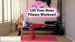 Butt Lift and Slim Thighs Pilates Workout At Home