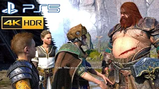 Every Time Odin Insults And Disrespects Thor (All Scenes) - God of War Ragnarok PS5 4K 60FPS