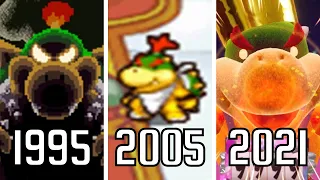 Evolution of Baby Bowser Battles in Nintendo Games (1995 - 2021)