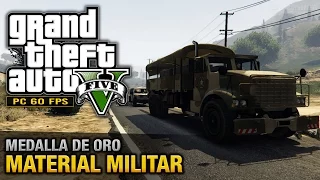 GTA 5 PC - Misión #51 - Material militar (Oro/100% - 1080p 60fps)