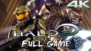 HALO 3 REMASTERED FULL GAME (4K 60FPS) Gameplay Walkthrough No Commentary XB1/PC/XSX