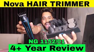 Best HAIR TRIMMER under 1200 | NOVA NG 1152/01 Trimmer 4+ Years User Review | Jaldi Kholo