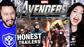 Honest Trailers THE AVENGERS | Reaction by Jaby & Steph Sabraw