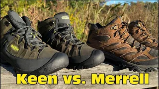 Merrell Moab 3 Mid vs. Keen Targhee 3 Mid hiking boots