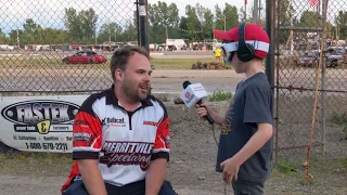 Nathan Interviews Merrittville Speedway Announcer