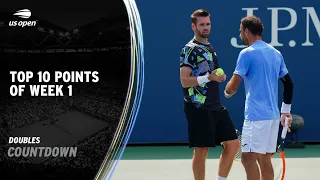 Doubles | Top 10 Points of Week 1 | 2023 US Open