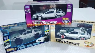 Back to the Future - 1:24 Scale Diecast Delorean Time Machines Welly!