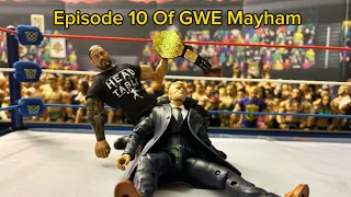 Episode 10 of GWE Mayham(Crazy Action Title Changes And More ￼