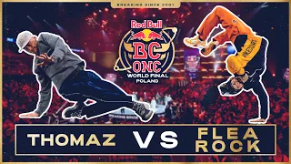 B-Boy Flea Rock vs. B-Boy Thomaz | Top 16 | Red Bull BC One World Final Poland 2021