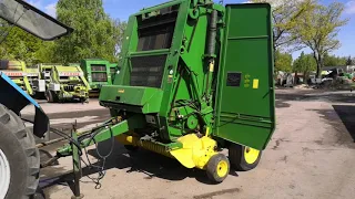 Пресс подборщик John Deere 550 № 293832 | Прокрутка