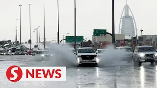 Dubai residents reeling from 'epic rainstorm' and worst flood