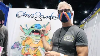 Randomly running into Chris Sanders Creator of Lilo & Stitch (and Stitch's Voice!)