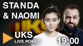 Stanislav Hruška a Naomi Adachi U Kulatého stolu | UKS Live pokec