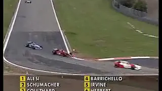 Schumacher vs  Alesi   Amazing Battle at Nürburgring 1995 50fps Broadcast Quality