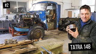 TATRA 148 - RENOVACE | CO JSME NAŠLI PŘI VYKLÍZENÍ KABINY? | 2.DÍL