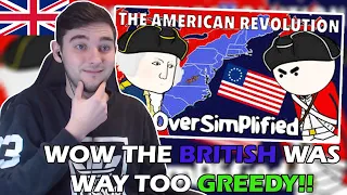 British Guy Reacts to The American Revolution - OverSimplified (Part 1)