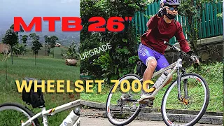 MTB 26" WHEELSET 700C #bike #sepeda