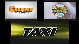 Garfield The Movie / The SpongeBob SquarePants Movie / Taxi (2004) TV Spot Commercial